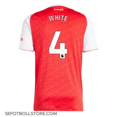 Arsenal Ben White #4 Replika Hemmatröja 2025-26 Kortärmad Arsenal Ben White #4 Replika Hemmatröja 2025-26 Kortärmad